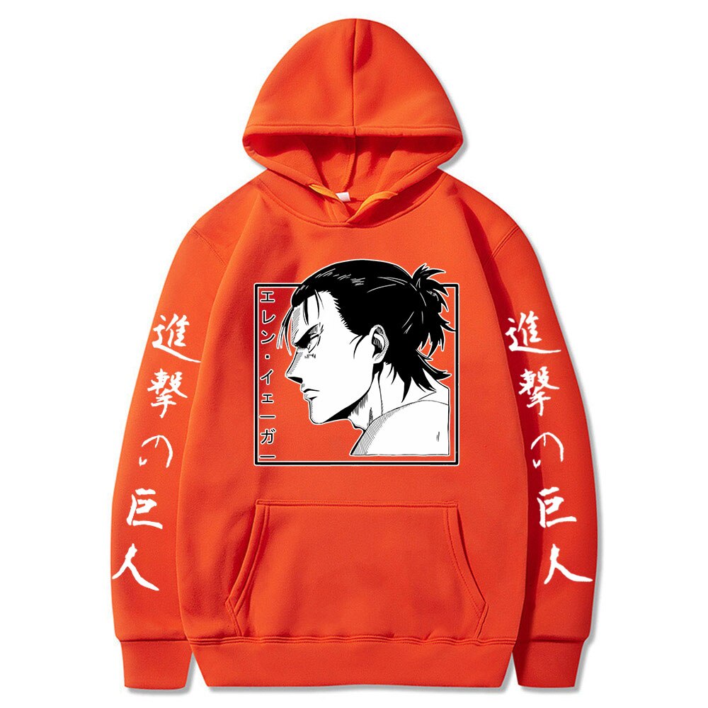 Hoodie Shingeki no Kyojin Eren Jäger