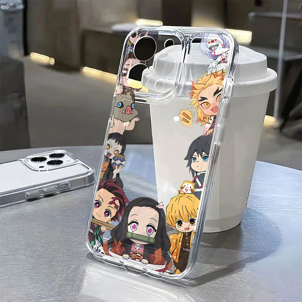 Demon Slayer coque chibi