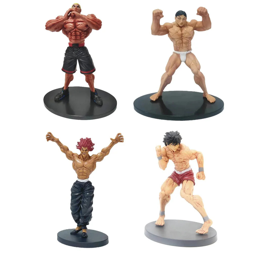 Baki the Grappler Figurine Hanma Baki et Famille 22cm