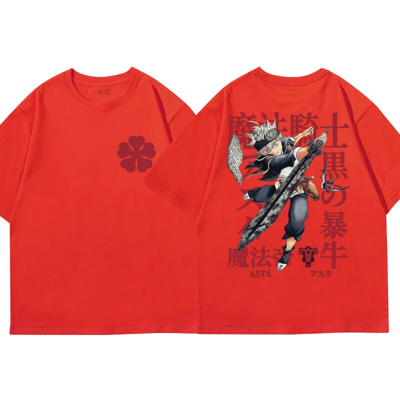 T-shirt Black Clover Asta