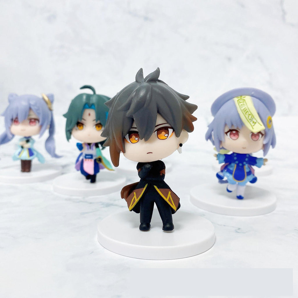 Genshin Impact mini Figurine set
