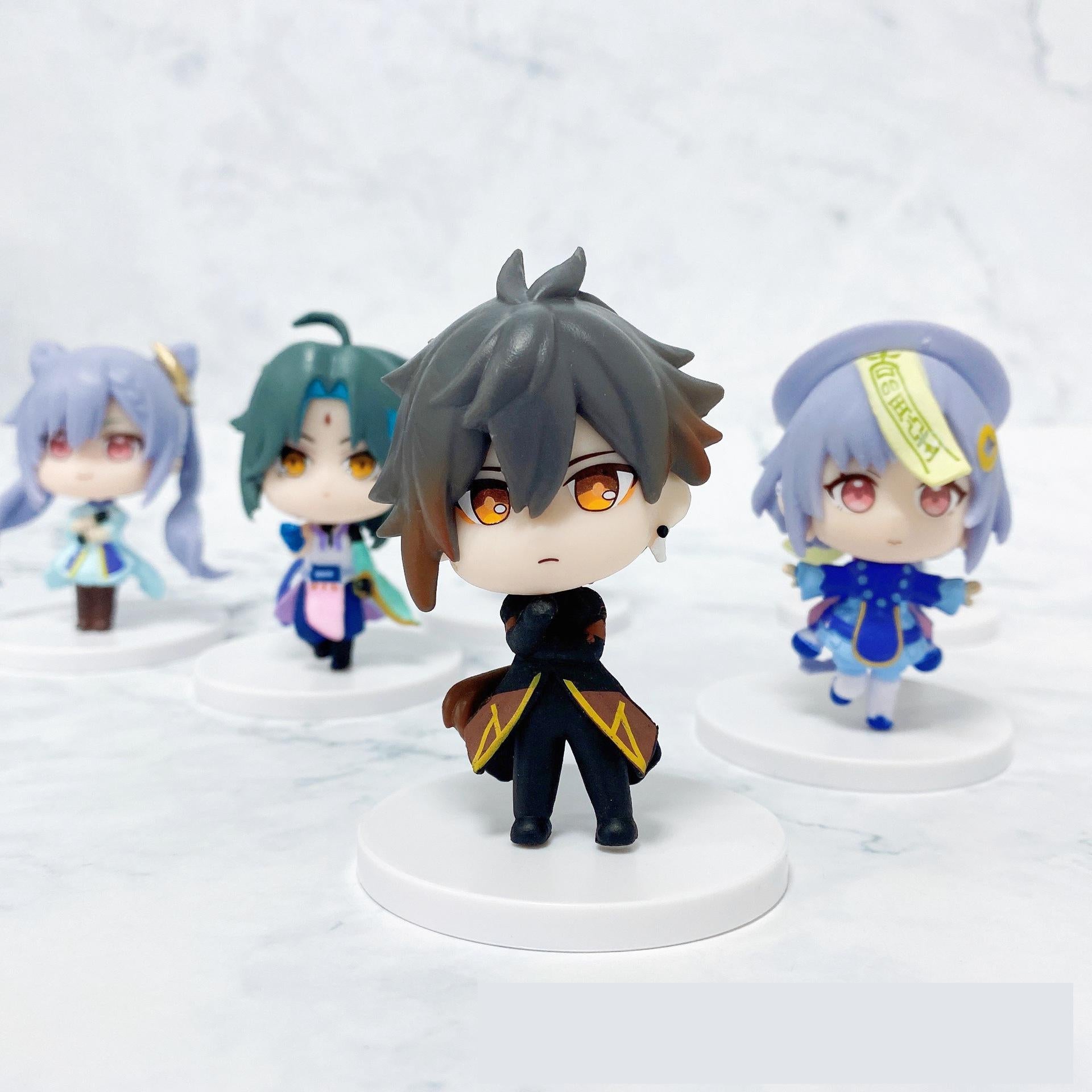 Genshin Impact mini Figurine set