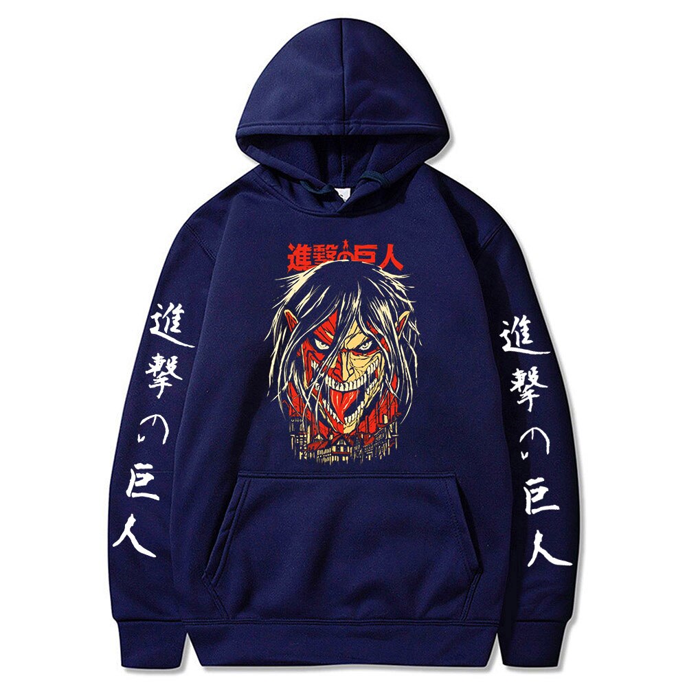 Hoodie Shingeki no Kyojin Titan Assaillant