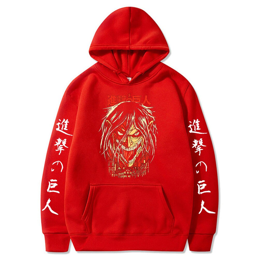 Hoodie Shingeki no Kyojin Titan Assaillant