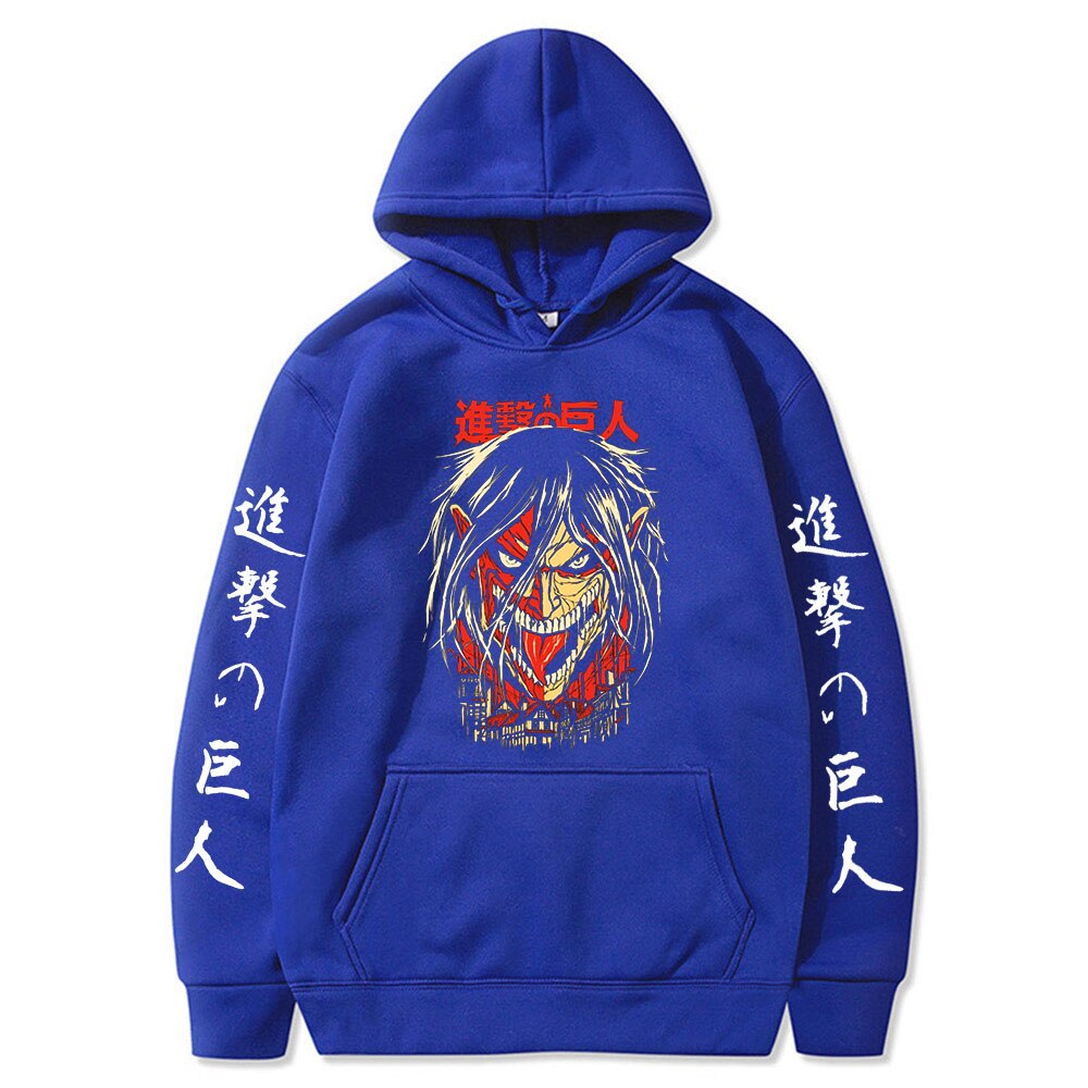 Hoodie Shingeki no Kyojin Titan Assaillant