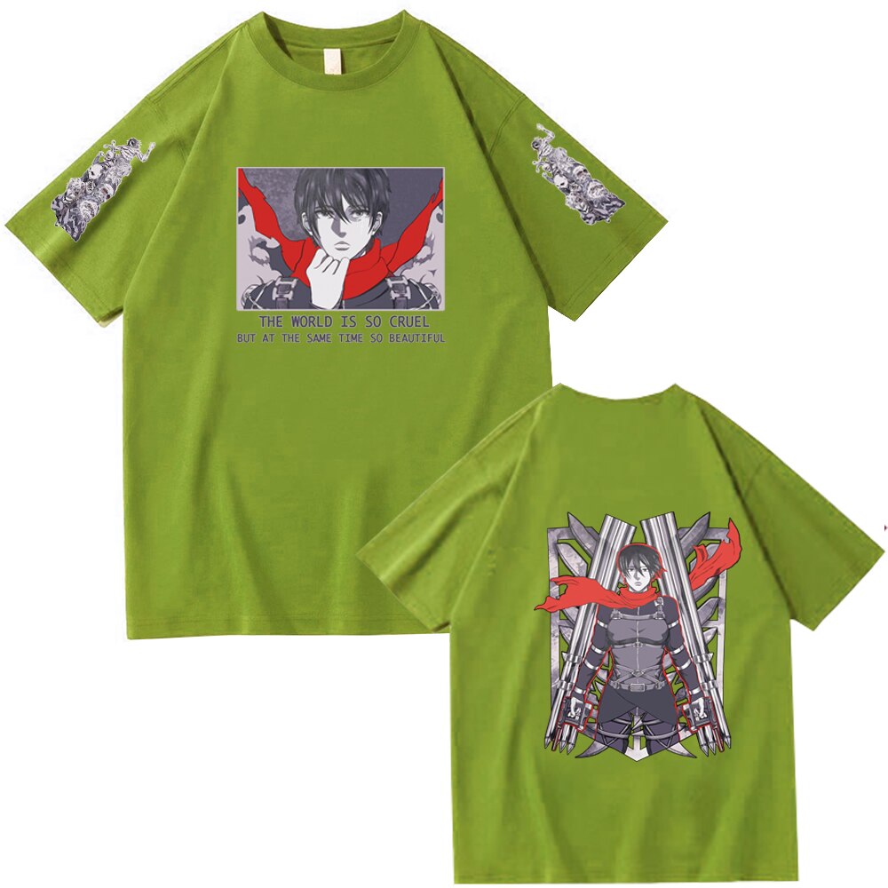 T-shirt Shingeki no Kyojin Mikasa Ackerman