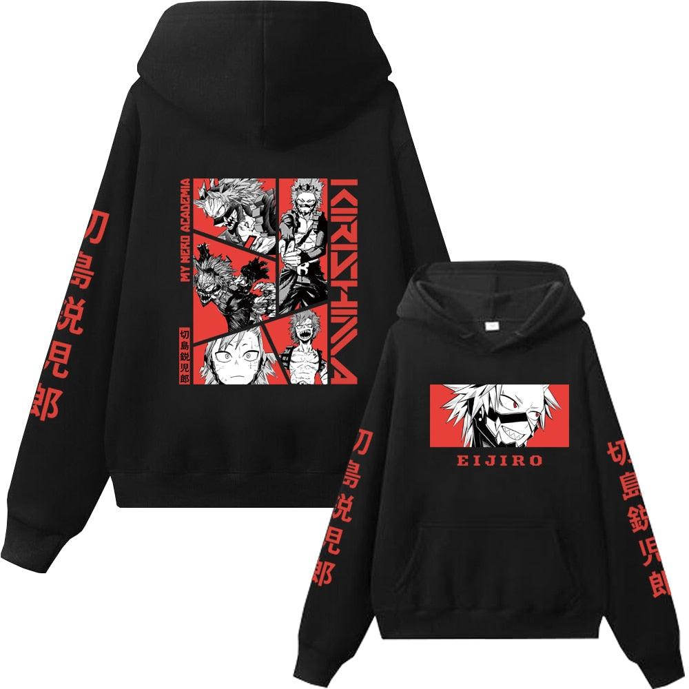 Pull à capuche My Hero Academia Eijiro Kirishima