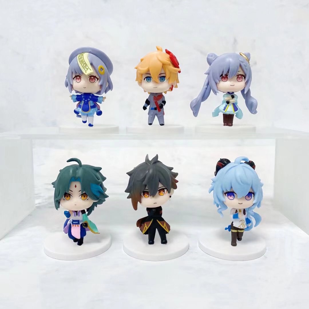 Genshin Impact mini Figurine set