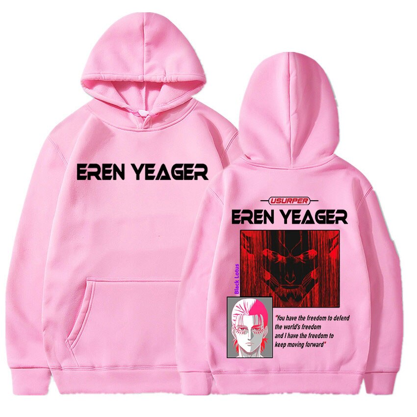 Hoodie Shingeki no Kyojin Eren Titan Assaillant