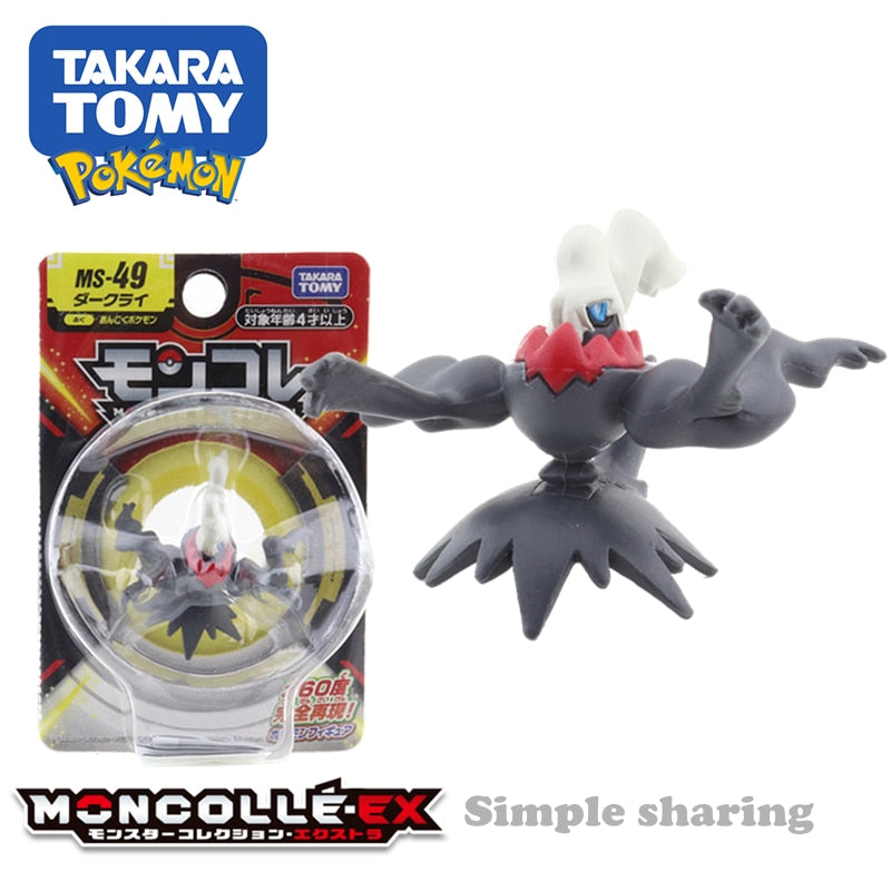 Takara Tomy Tomica Pokemon Pocket Monsters Moncolle 3-5cm Mini Resin Anime Figure Toys for Children Collectibles