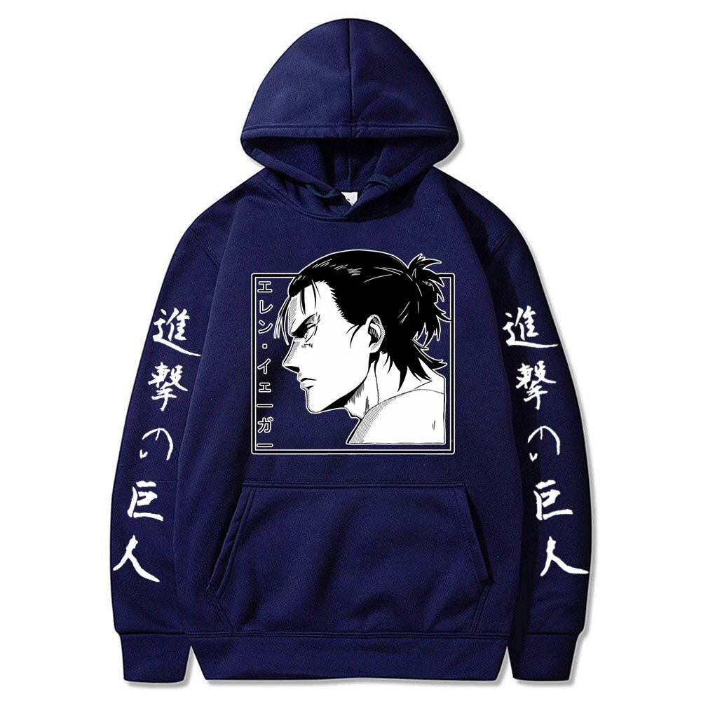 Hoodie Shingeki no Kyojin Eren Jäger