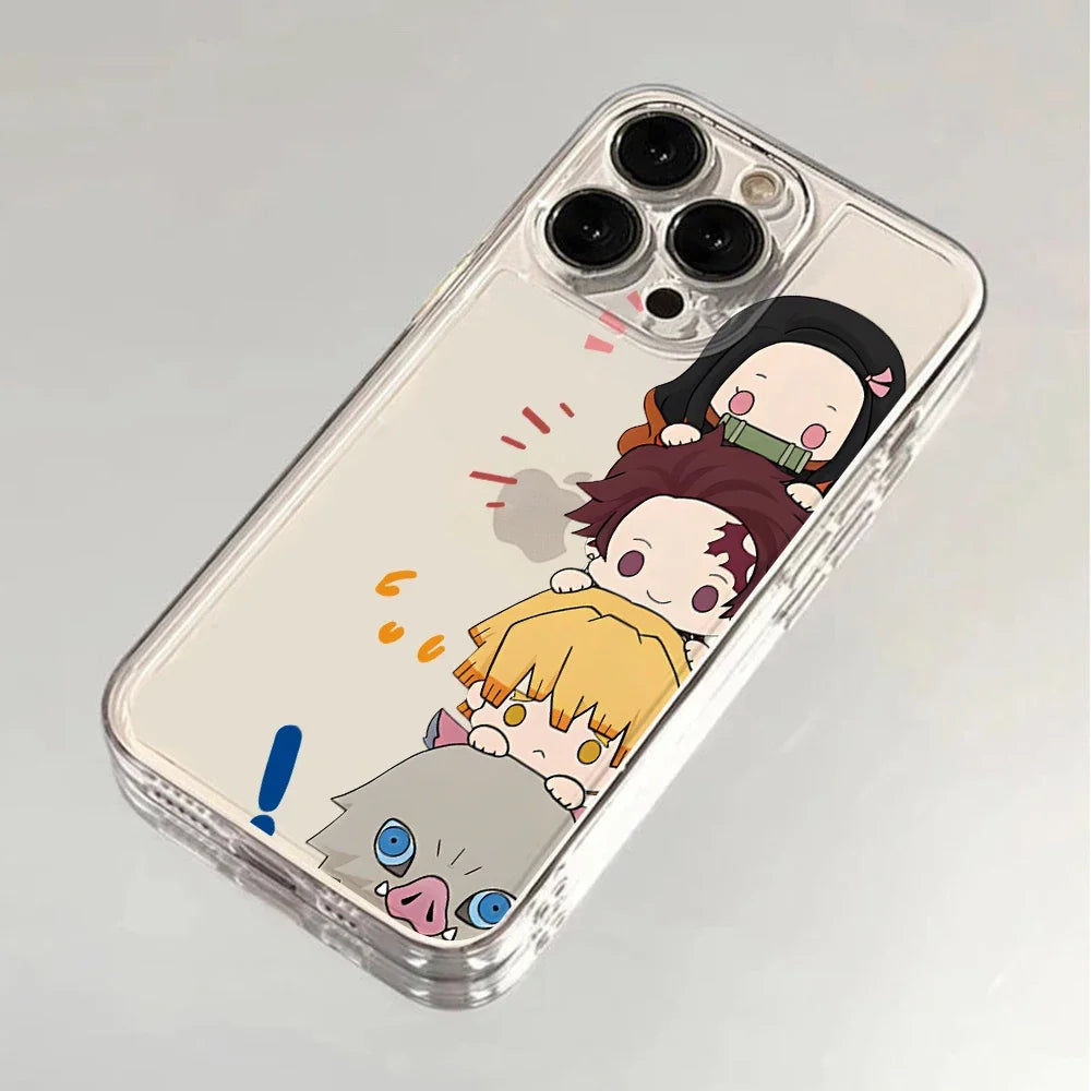 Demon Slayer coque chibi