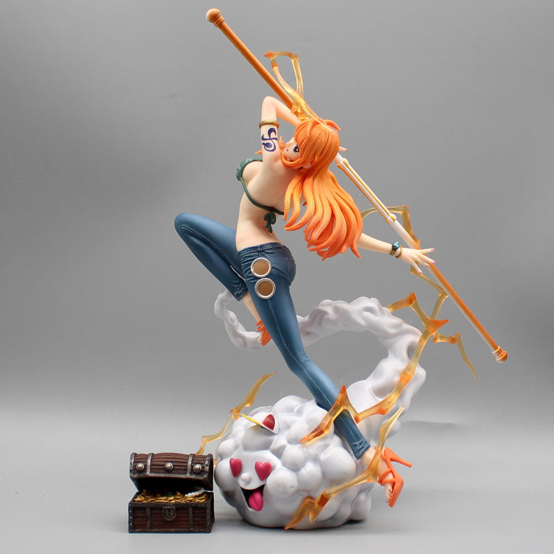 One Piece Figurine Nami Zeus Statue