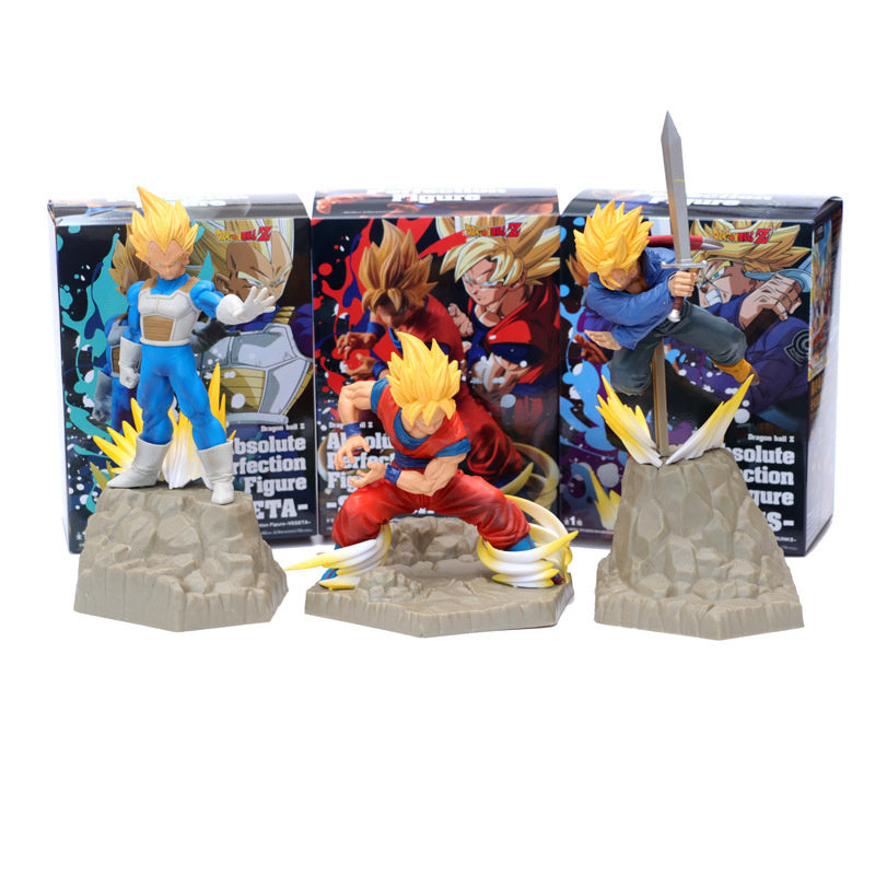 Dragon Ball Z-  Figurine Son Goku Vegeta Trunks Super Saiyan générique