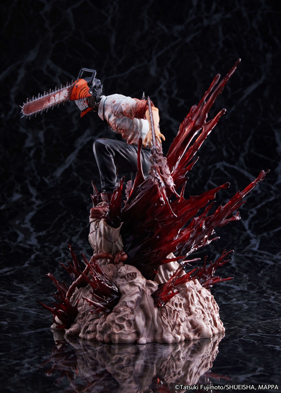 Chainsaw Man Figurine Denji Chainsaw Resin Statue 1/7