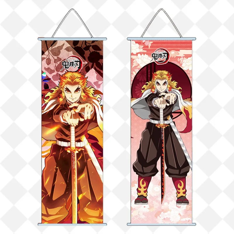 Demon Slayer Poster mural scroll 25×70cm