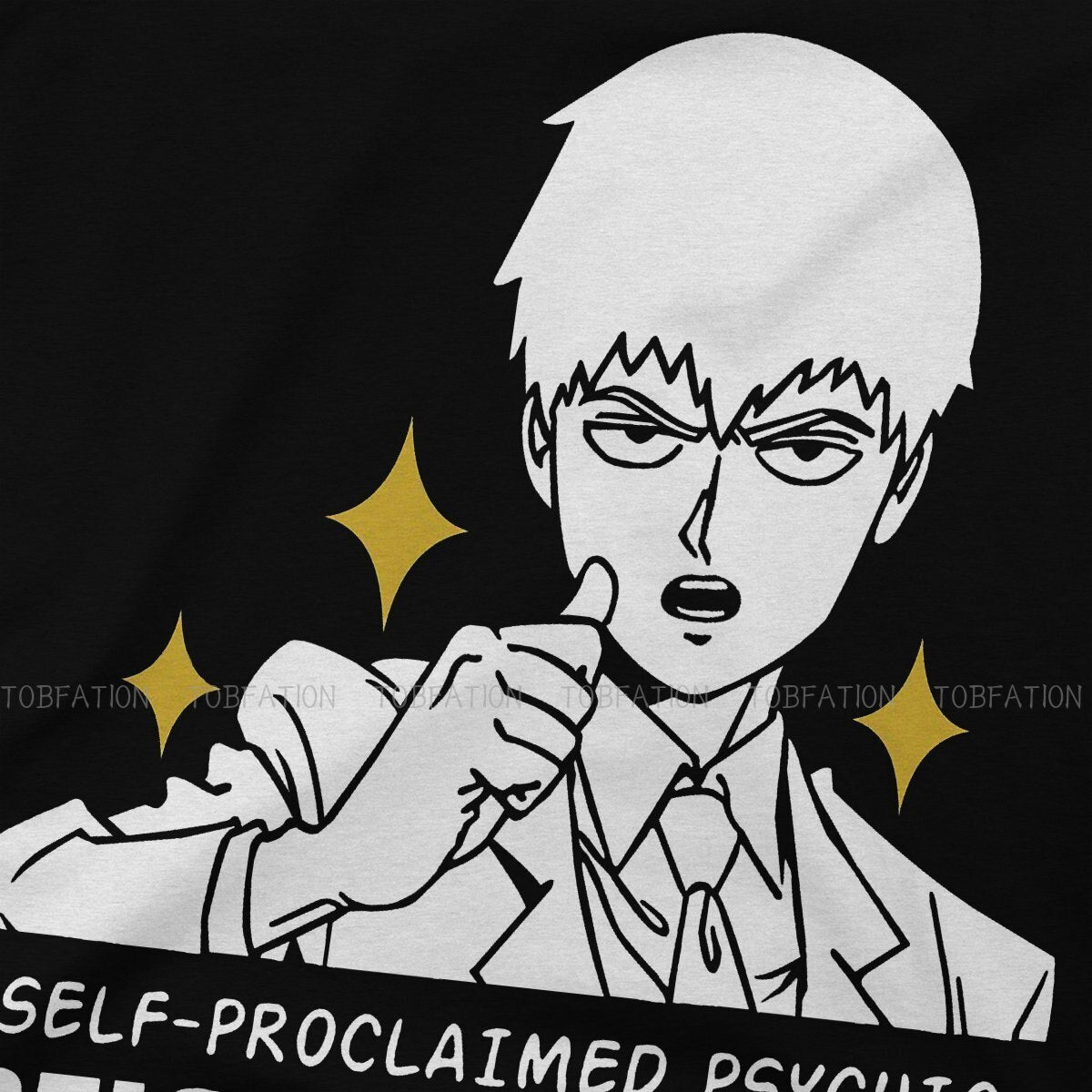 Mob Psycho 100 t-shirt Reigen Arataka