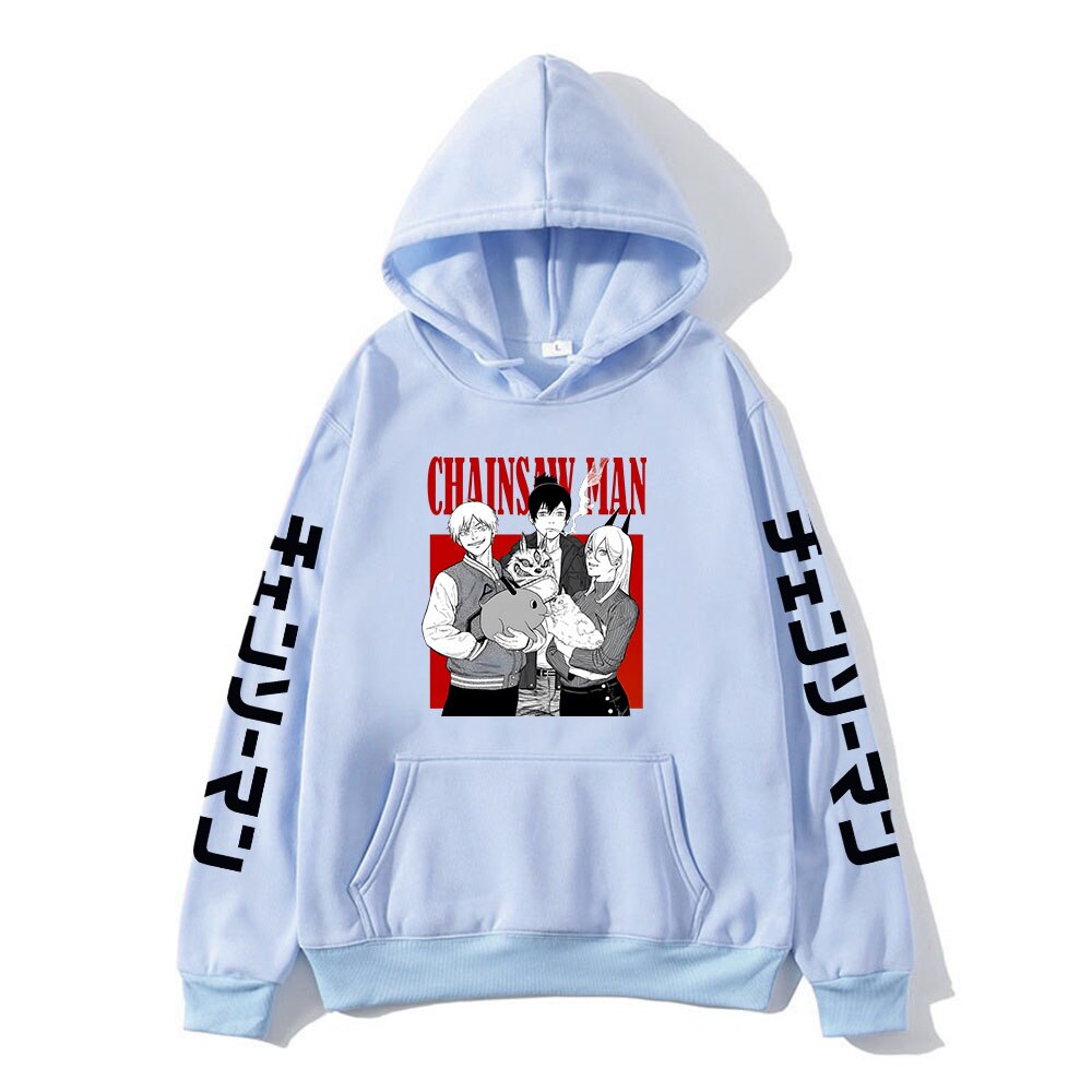 Chainsaw Man pull à capuche