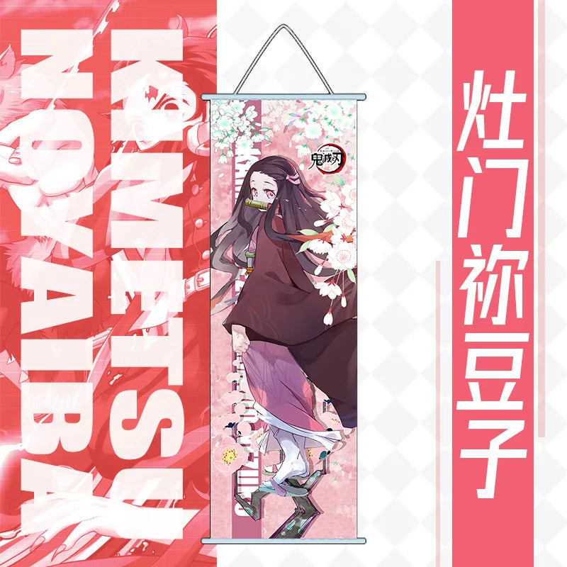 Demon Slayer Poster mural scroll 25×70cm