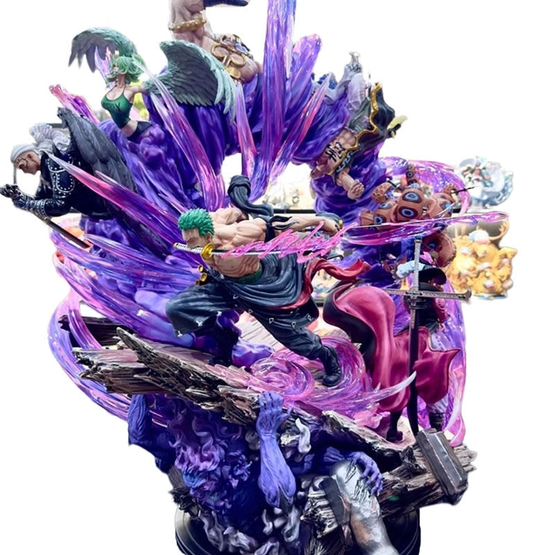 One Piece Figurine Zoro King Of Hell Statue