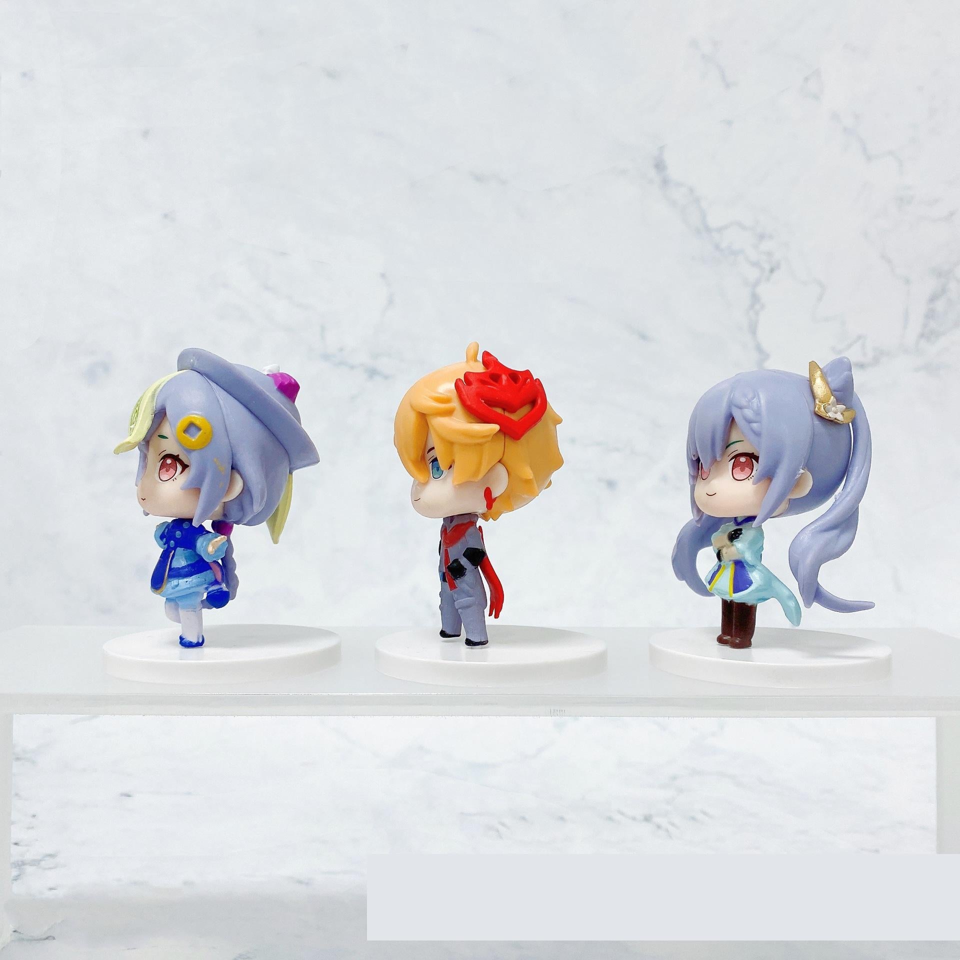 Genshin Impact mini Figurine set