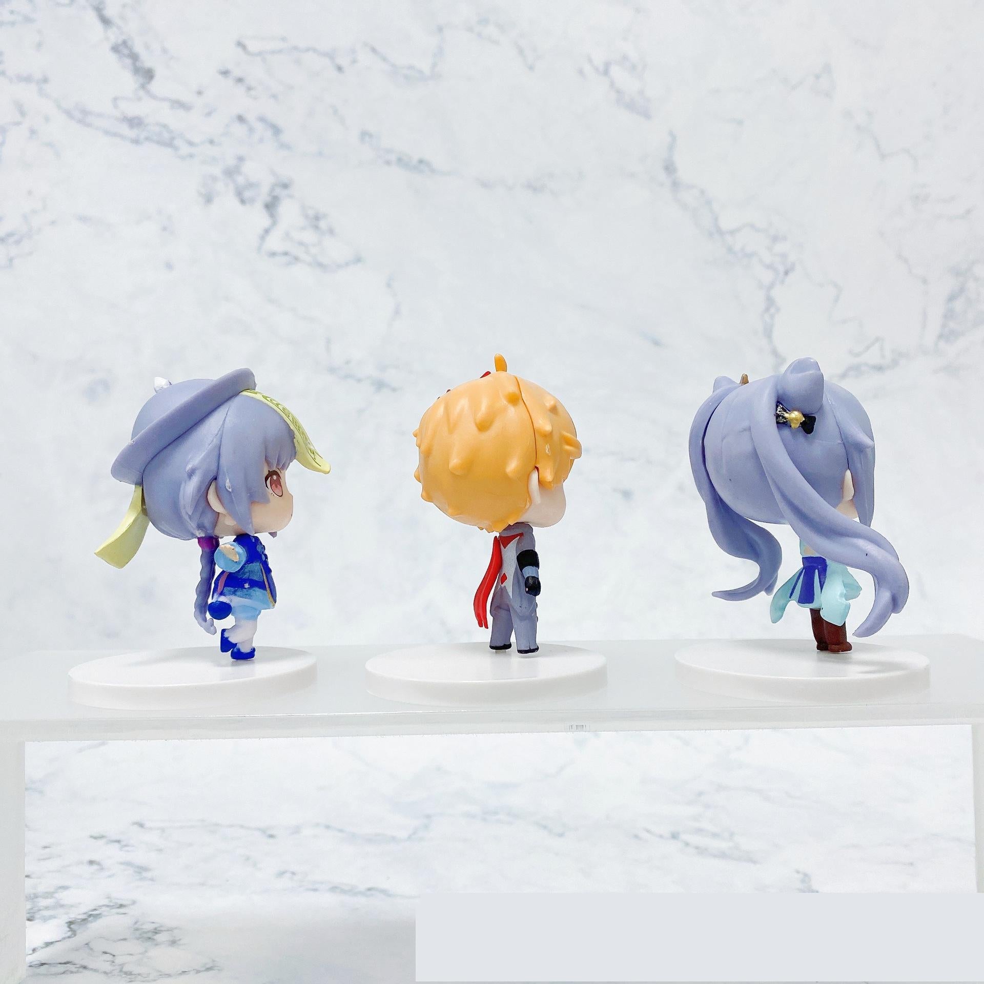 Genshin Impact mini Figurine set