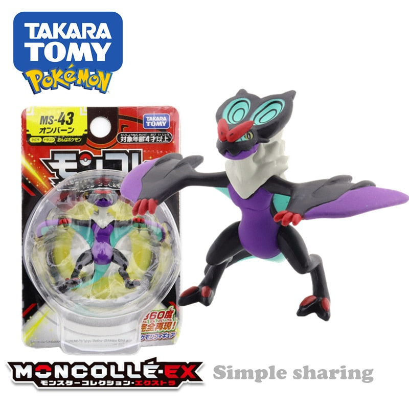 Takara Tomy Tomica Pokemon Pocket Monsters Moncolle MS-41 DragapultMS-35 Cinderace 3-5cm Mini Resin Anime Figure Toys