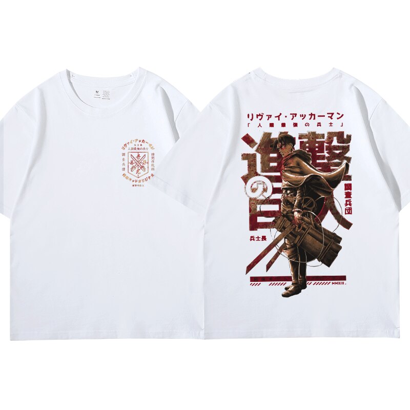 Shingeki no Koyjin T-shirt Livaï Ackerman
