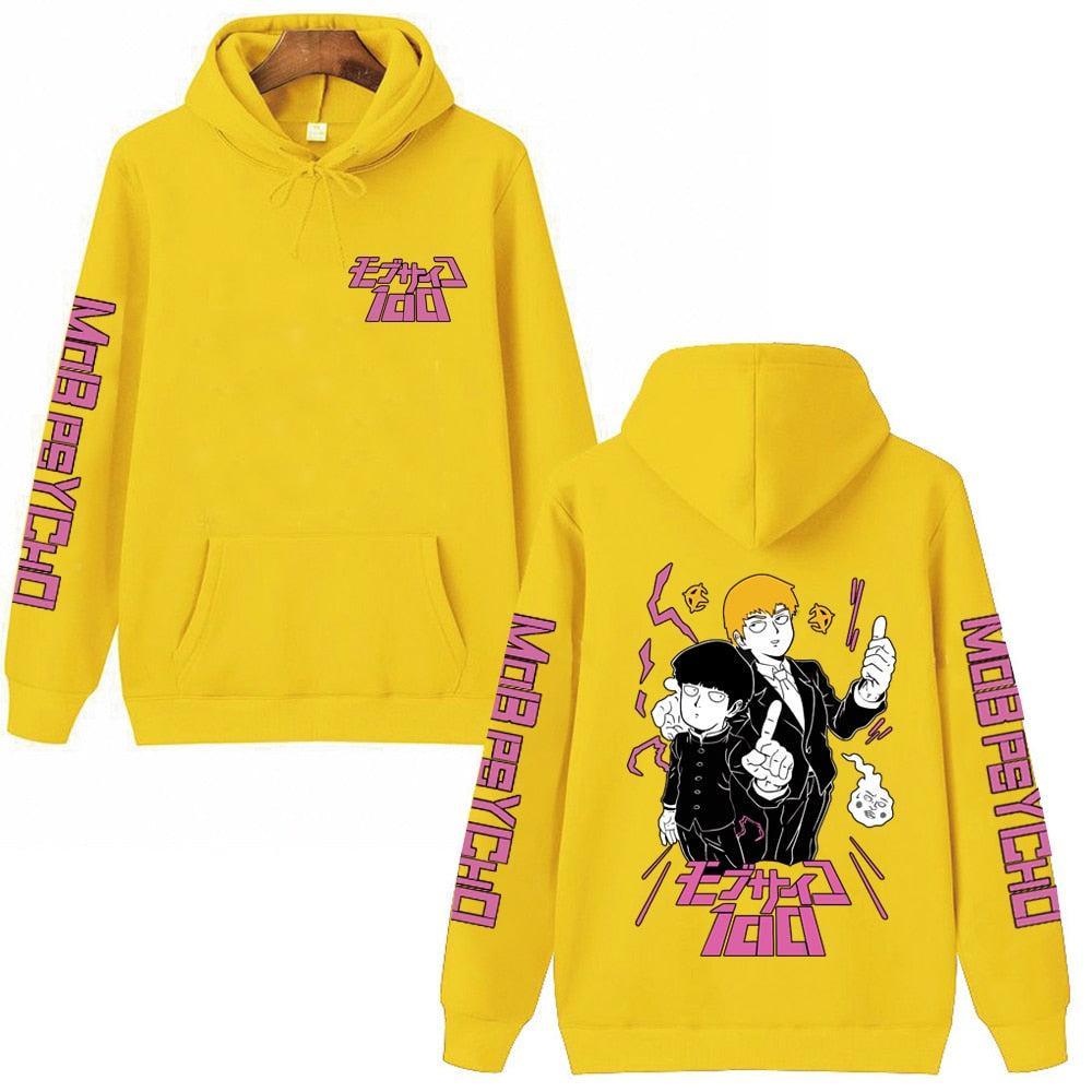 Mob Psycho 100 Mob and Reigen Hoodie