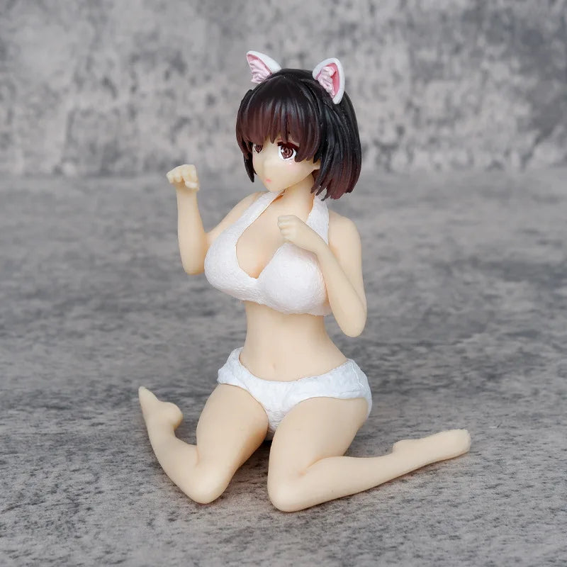 Saekano Figurine Megumi Kato Oreilles de Chat 10cm
