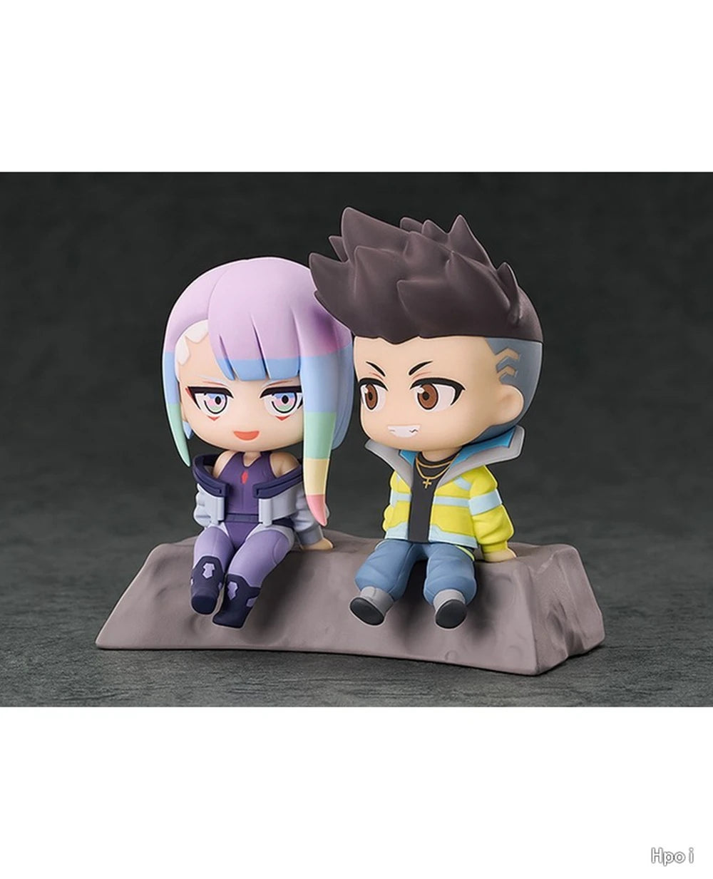 Cyberpunk: Edgerunners Figurine David Martinez & Lucy 8 cm