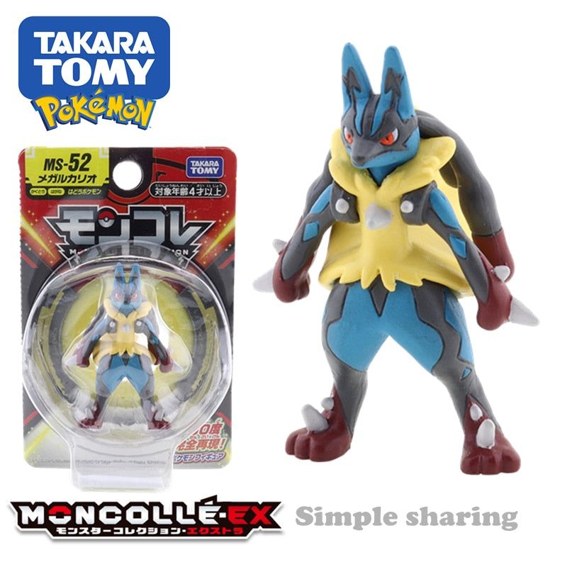 Takara Tomy Tomica Pokemon Pocket Monsters Moncolle 3-5cm Mini Resin Anime Figure Toys for Children Collectibles
