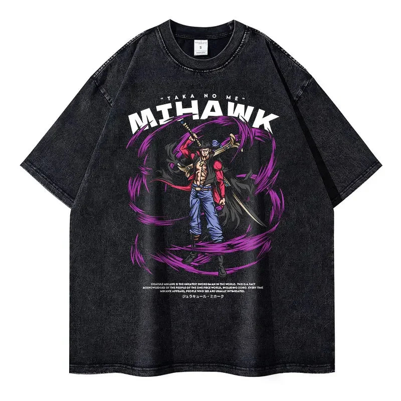 One Piece Dracule Mihawk T-shirt