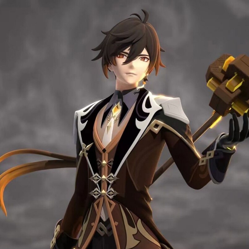 Genshin Impact Figurine Zhongli Resin Statue