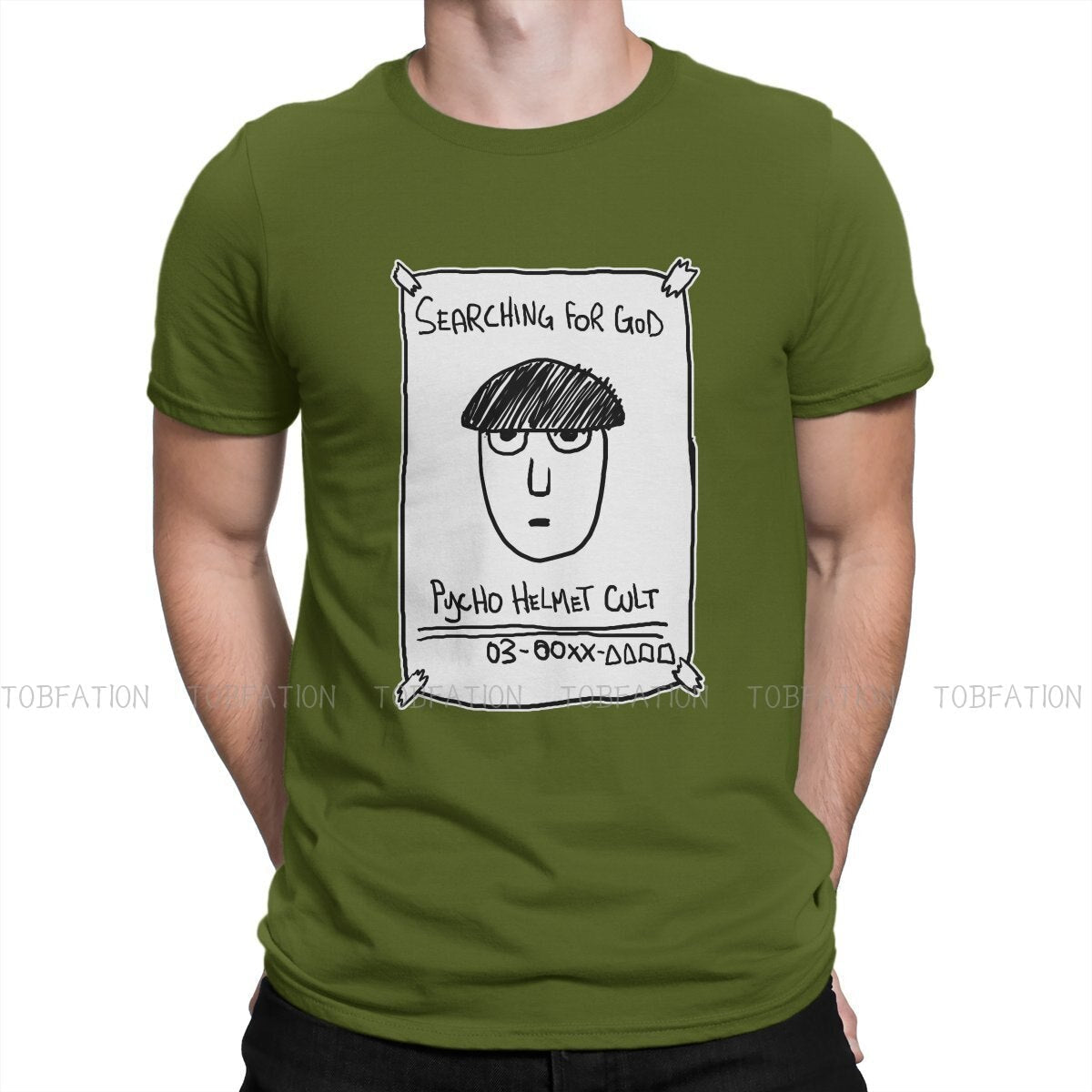 Mob Psycho 100 t-shirt culte du casque psycho
