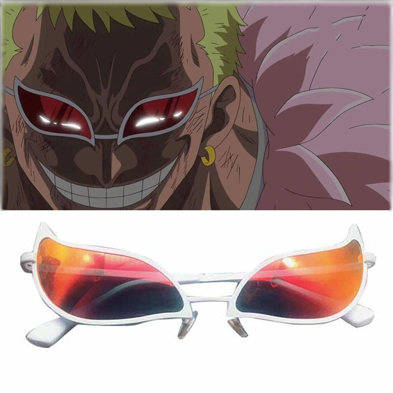 One Piece cosplay Don Quixote Doflamingo Lunette