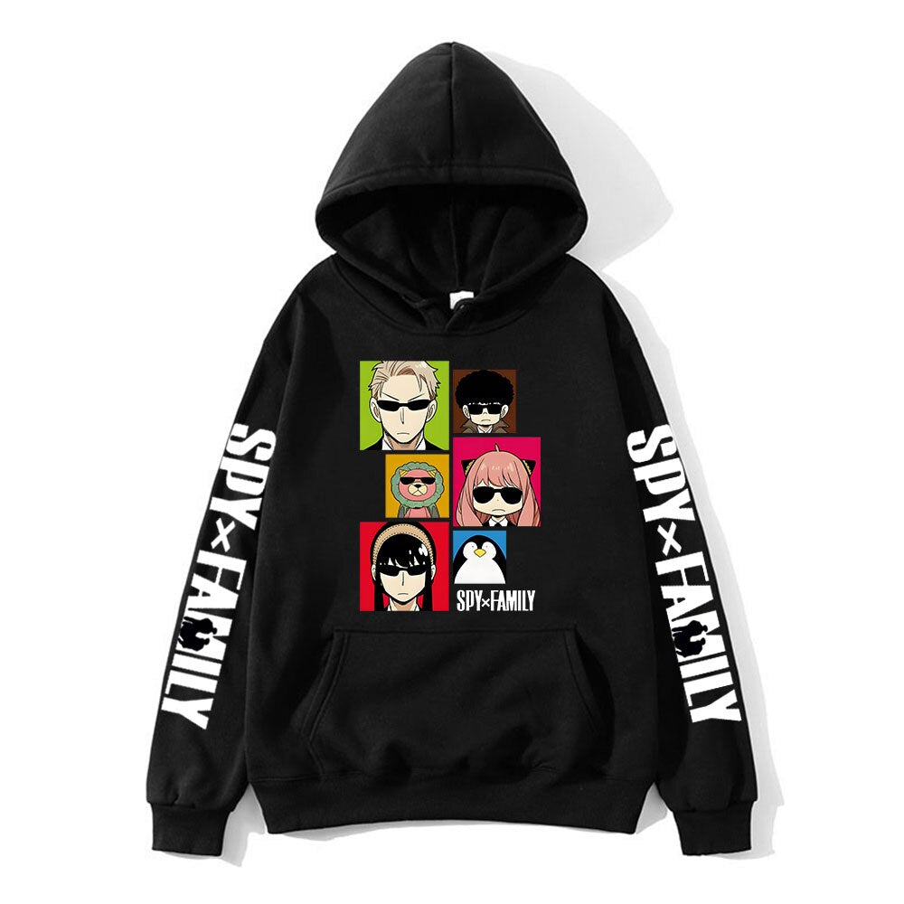 Spy × Family pull à capuche Famille Forger