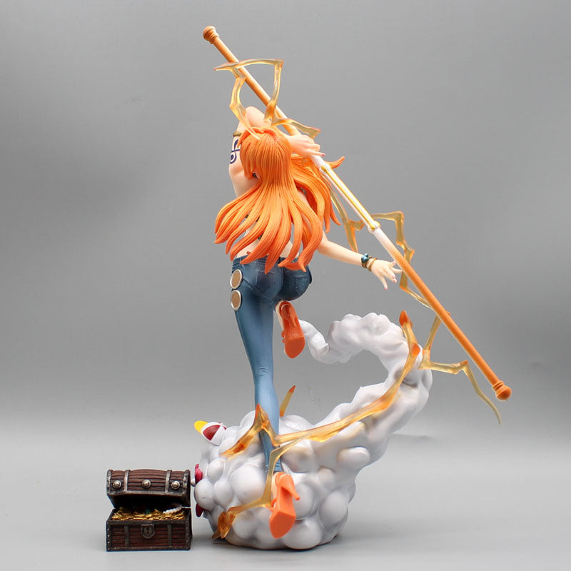 One Piece Figurine Nami Zeus Statue
