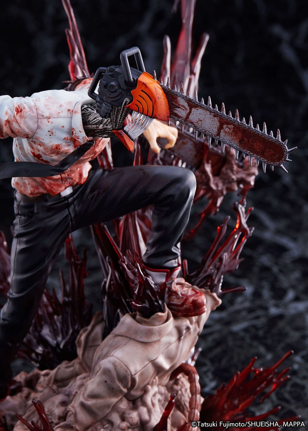 Chainsaw Man Figurine Denji Chainsaw Resin Statue 1/7