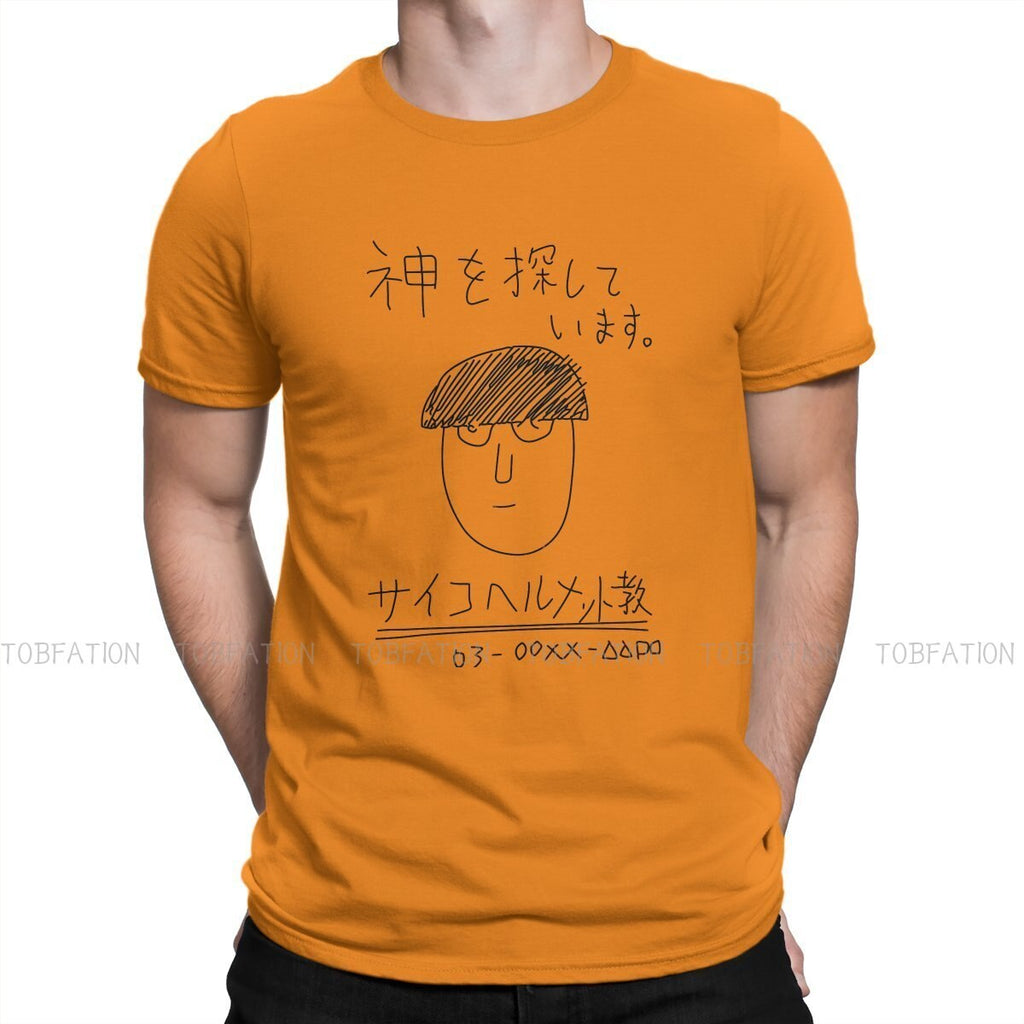 Mob Psycho 100 t-shirt le culte du casque psycho