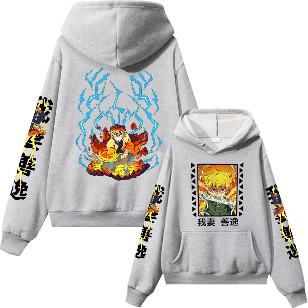 Demon Slayer Zenitsu Agatsuma Hoodie