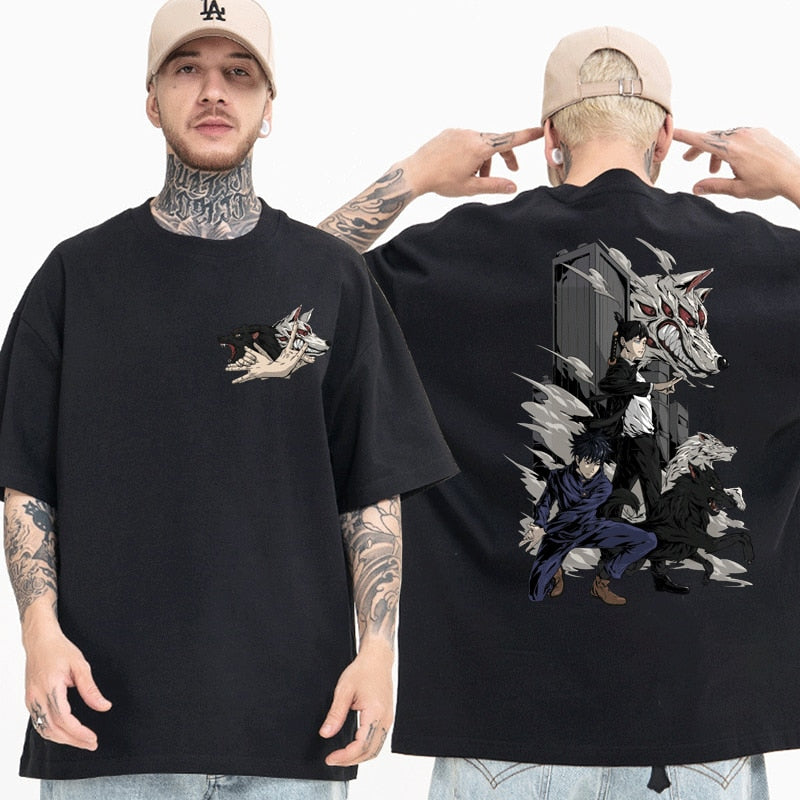 Megumi Fushiguro &amp; Aki Hayakawa t-shirt