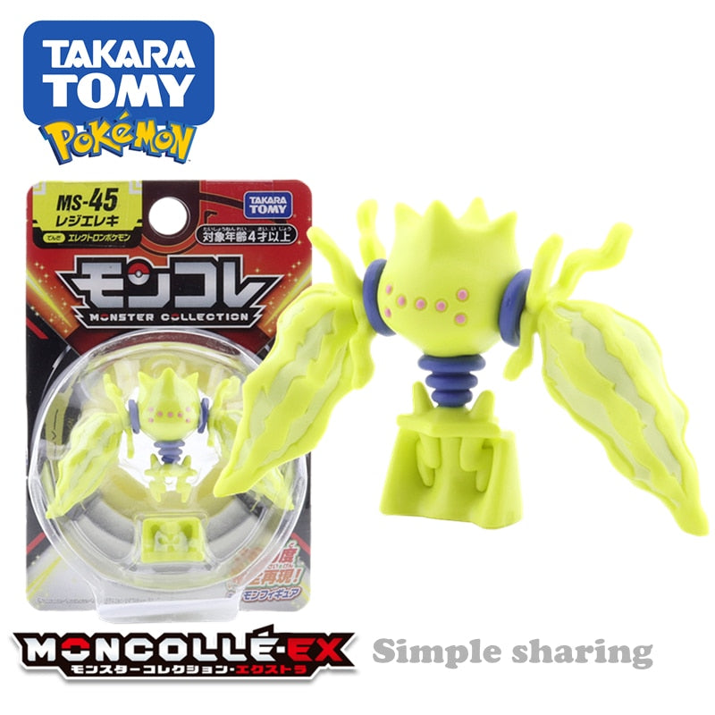 Takara Tomy Tomica Pokemon Pocket Monsters Moncolle 3-5cm Mini Resin Anime Figure Toys for Children Collectibles