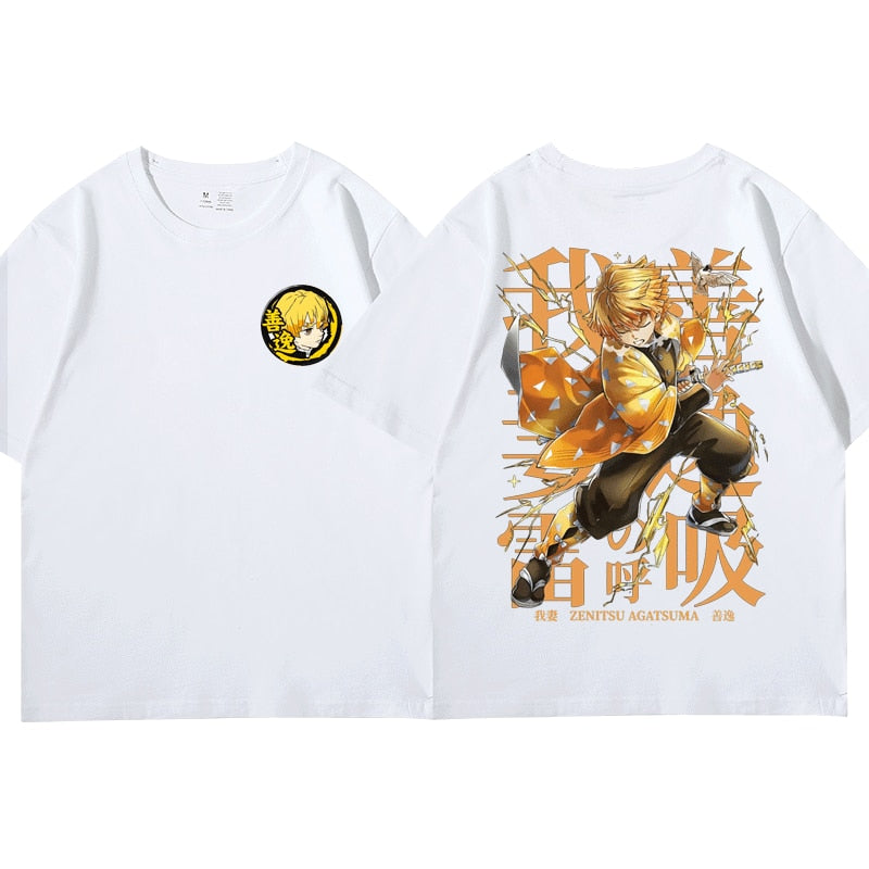 T-shirt Demon Slayer Zenitsu Agatsuma