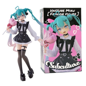 Hatsune Miku Figurine Fashion Subculture 18cm