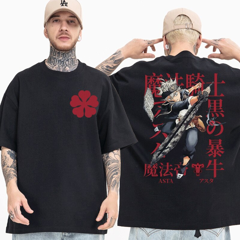 T-shirt Black Clover Asta