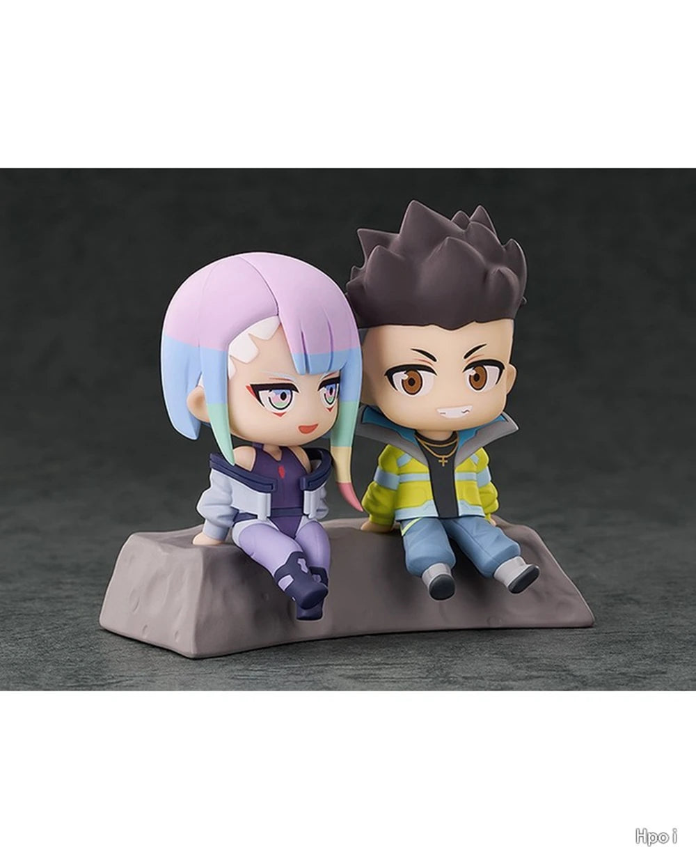 Cyberpunk: Edgerunners Figurine David Martinez & Lucy 8 cm