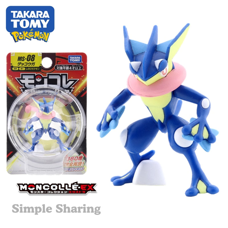 Takara Tomy Tomica Pokemon Pocket Monsters Moncolle 3-5cm Mini Resin Anime Figure Toys for Children Collectibles
