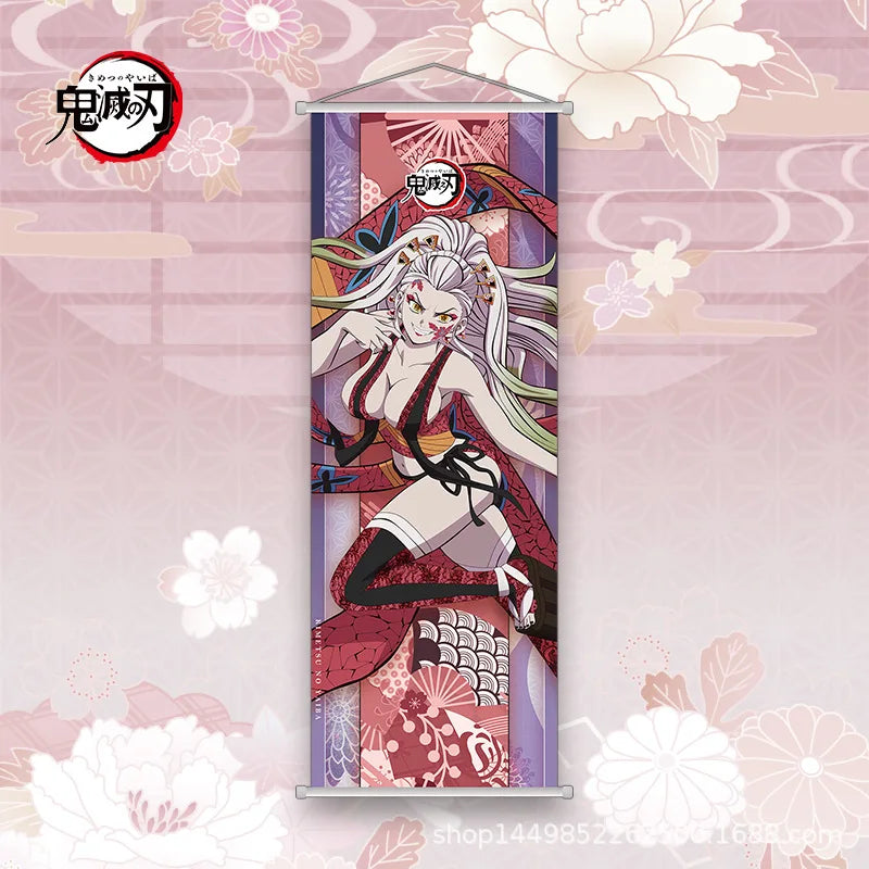 Demon Slayer Poster mural scroll 25×70cm