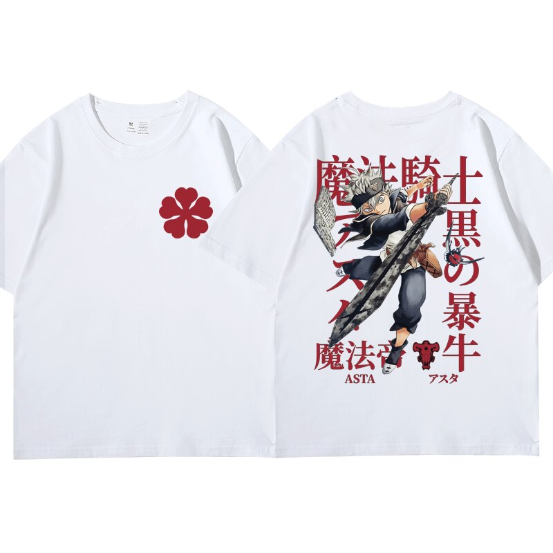 T-shirt Black Clover Asta